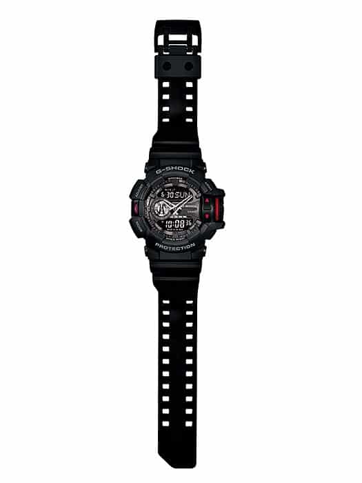 GA-400 Reloj G-Shock Pulsera de Caucho para Hombre Doble hora