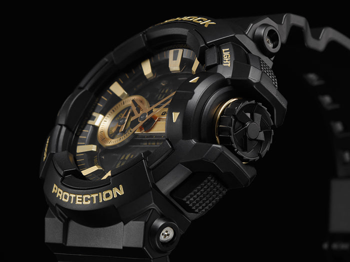 GA-400 Reloj G-Shock Pulsera de Caucho para Hombre Doble hora