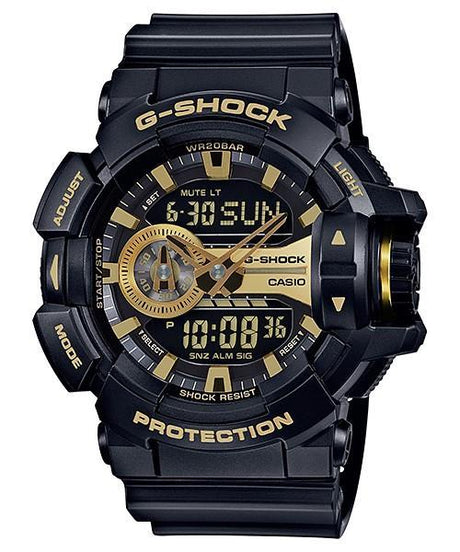 GA-400 Reloj G-Shock Pulsera de Caucho para Hombre Doble hora