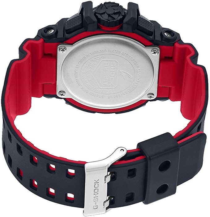 GA-400 Reloj G-Shock Pulsera de Caucho para Hombre Doble hora