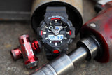 GA-700 Reloj G-Shock Pulsera de Caucho para Hombre Doble hora