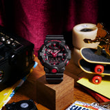 GA-700 Reloj G-Shock Pulsera de Caucho para Hombre Doble hora