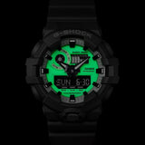 GA-700 Reloj G-Shock Pulsera de Caucho para Hombre Doble hora