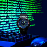 GA-700 Reloj G-Shock Pulsera de Caucho para Hombre Doble hora