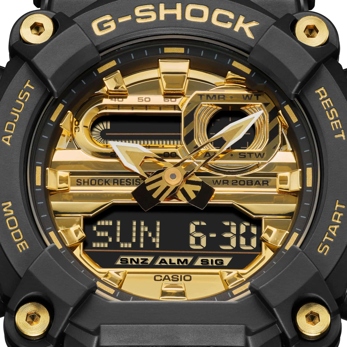 GA-900 Reloj G-Shock Pulsera de Resina para Hombre Doble hora