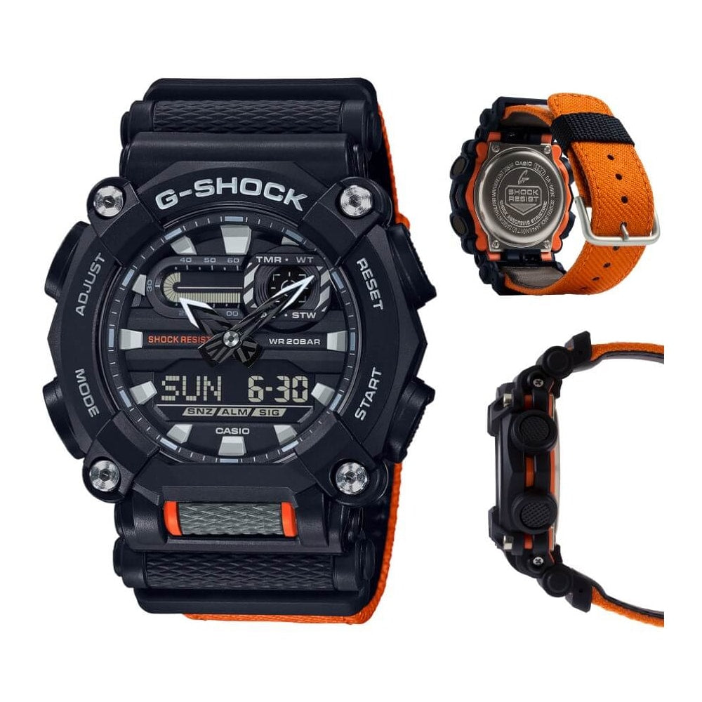 GA-900 Reloj G-Shock Pulsera de Resina para Hombre Doble hora