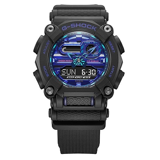 GA-900 Reloj G-Shock Pulsera de Resina para Hombre Doble hora