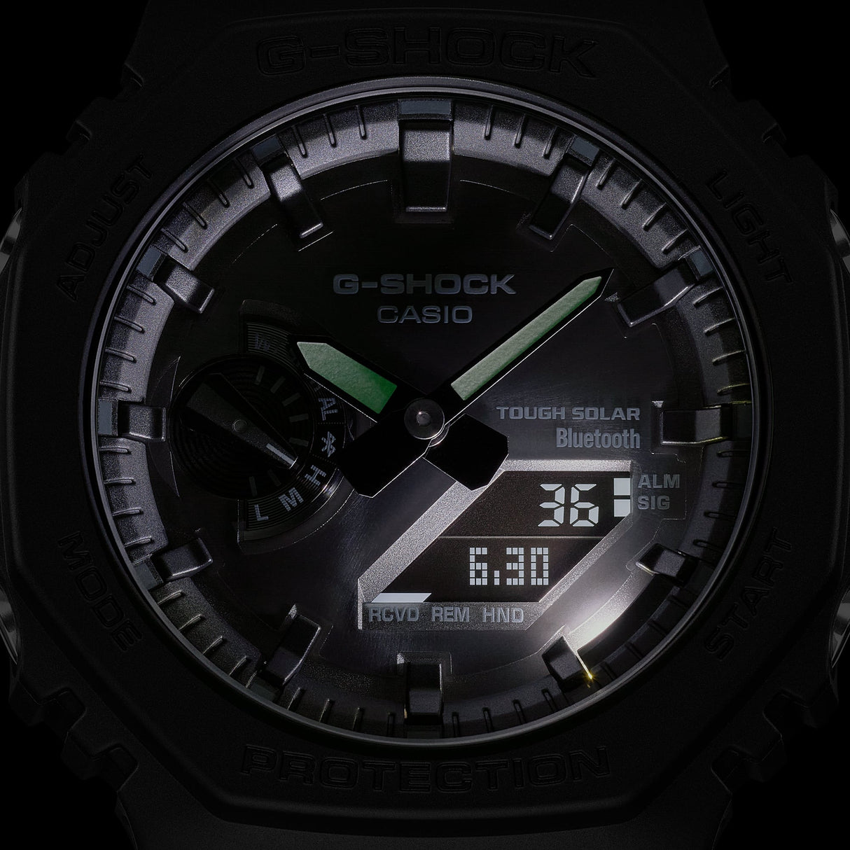 GA-B2100 Reloj G-Shock Pulsera de Goma para Hombre Doble hora