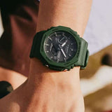 GA-B2100 Reloj G-Shock Pulsera de Goma para Hombre Doble hora