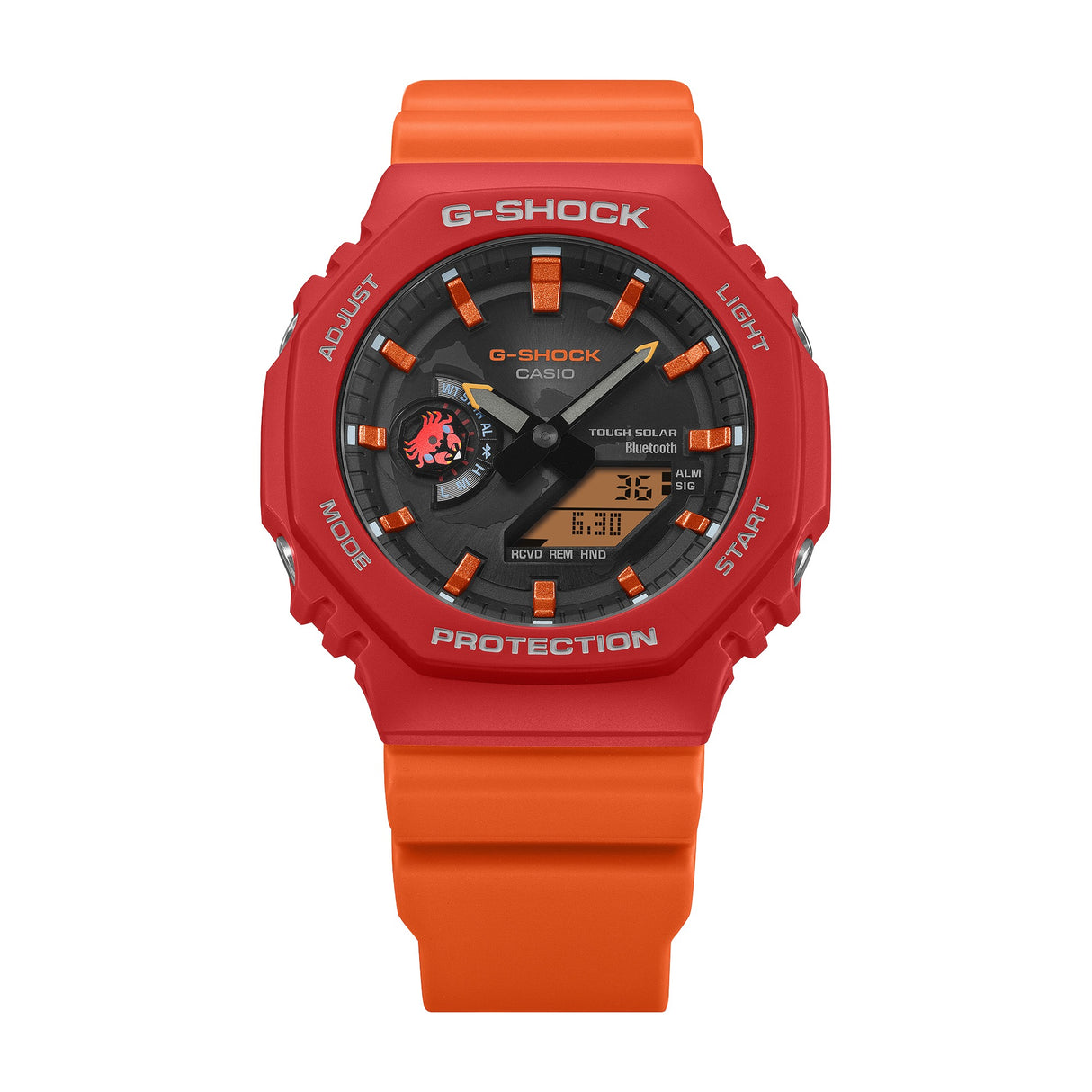 GA-B2100DF-1A Reloj G-Shock x Charles Darwin Foundation de hombre pulsera de resina Bluetooth