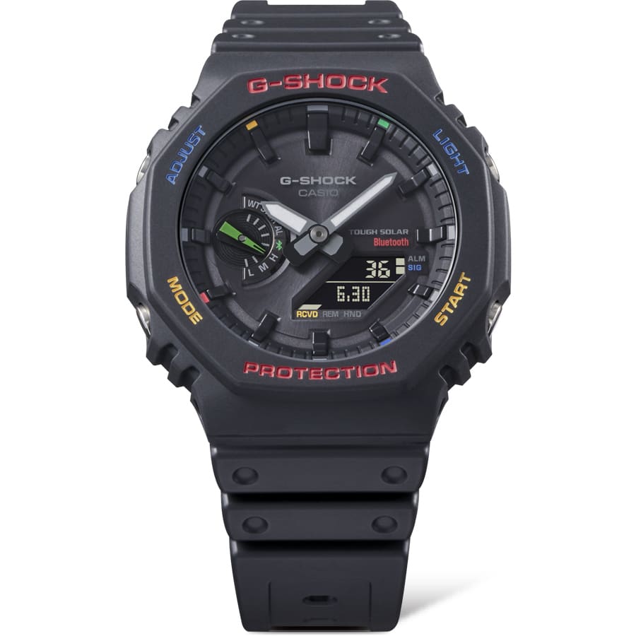 GA-B2100 Reloj G-Shock Pulsera de Goma para Hombre Doble hora