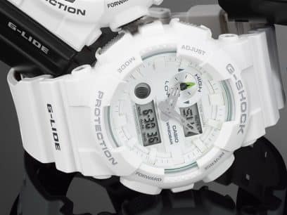 GAX-100 Reloj G-Shock Pulsera de Caucho para Hombre Doble hora