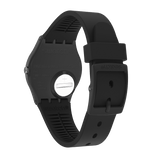 GB757 Reloj Swatch Over Black de hombre pulsera de resina 34 mm