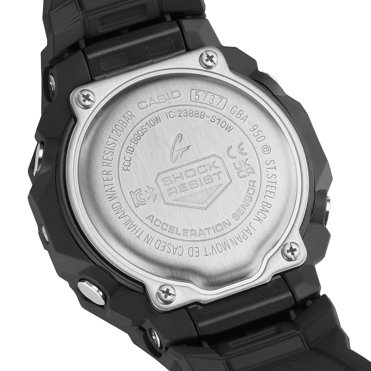 GBA-950 Reloj G-Shock de hombre Bluetooth pulsera de resina