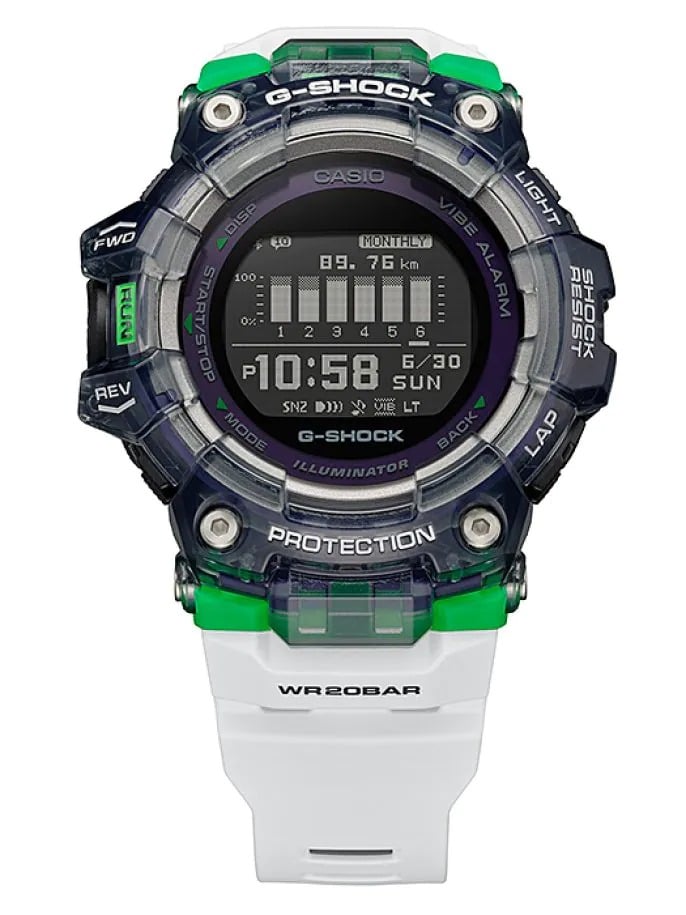 GBD-100 Reloj G-Shock Pulsera de Caucho para Hombre Digital