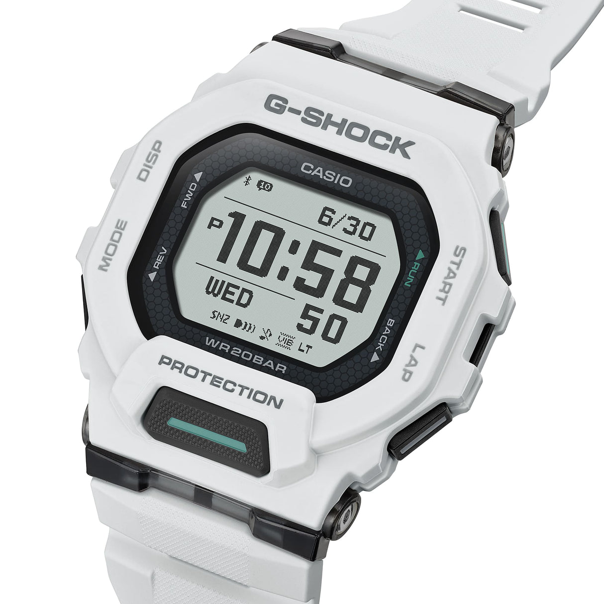 GBD-200 Reloj G-Shock Pulsera de Caucho para Hombre Digital Bluetooth