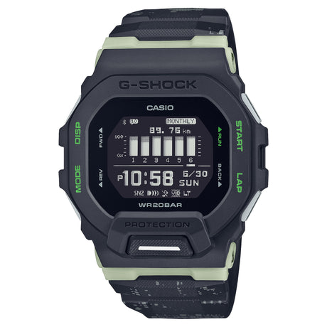 GBD-200 Reloj G-Shock Pulsera de Caucho para Hombre Digital