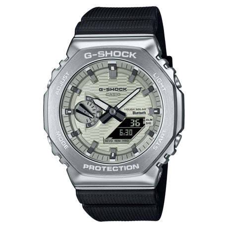 GBM-2100 Reloj G-Shock de caballero pulsera de resina doble hora