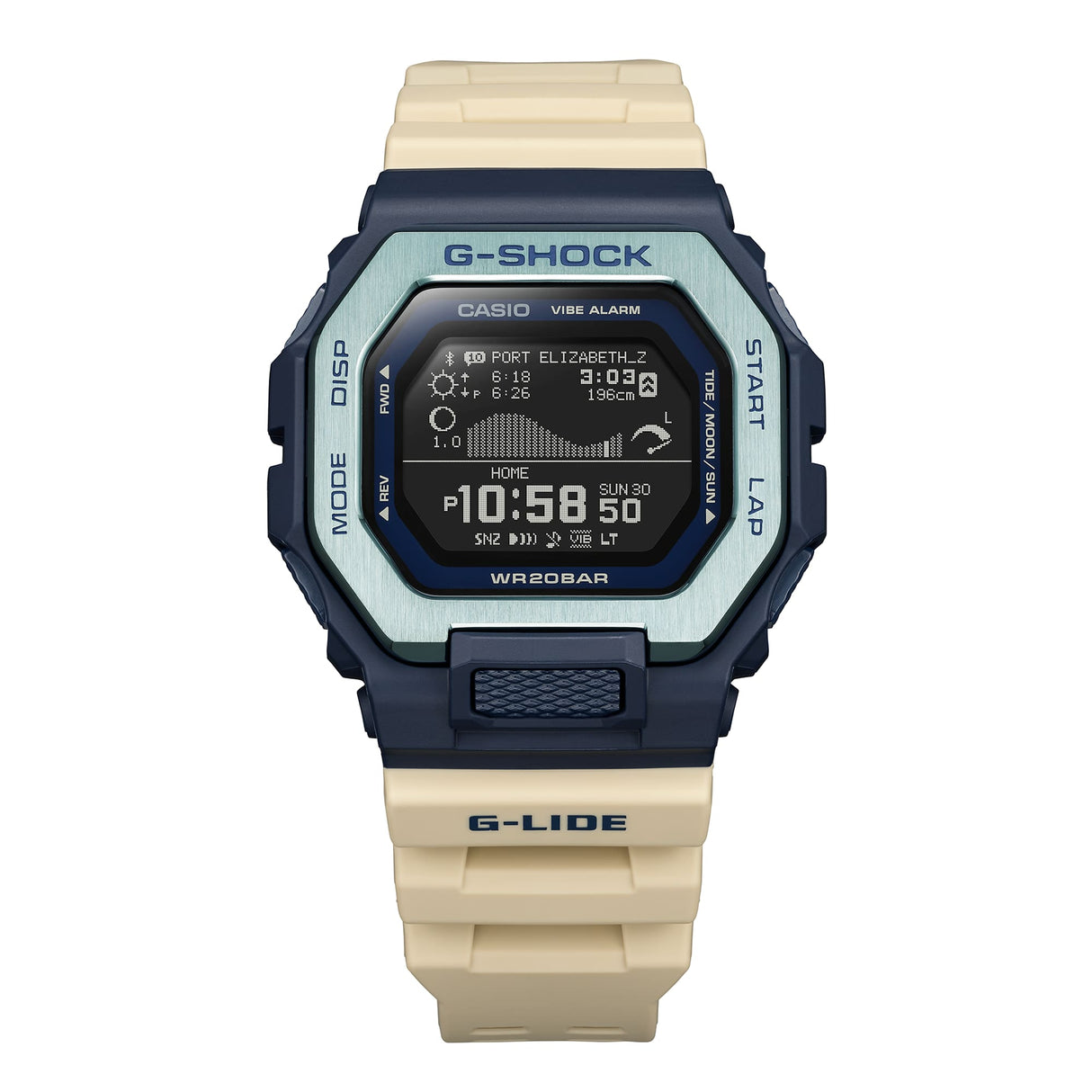 GBX-100 Reloj G-Shock Pulsera de Resina para Hombre Digital