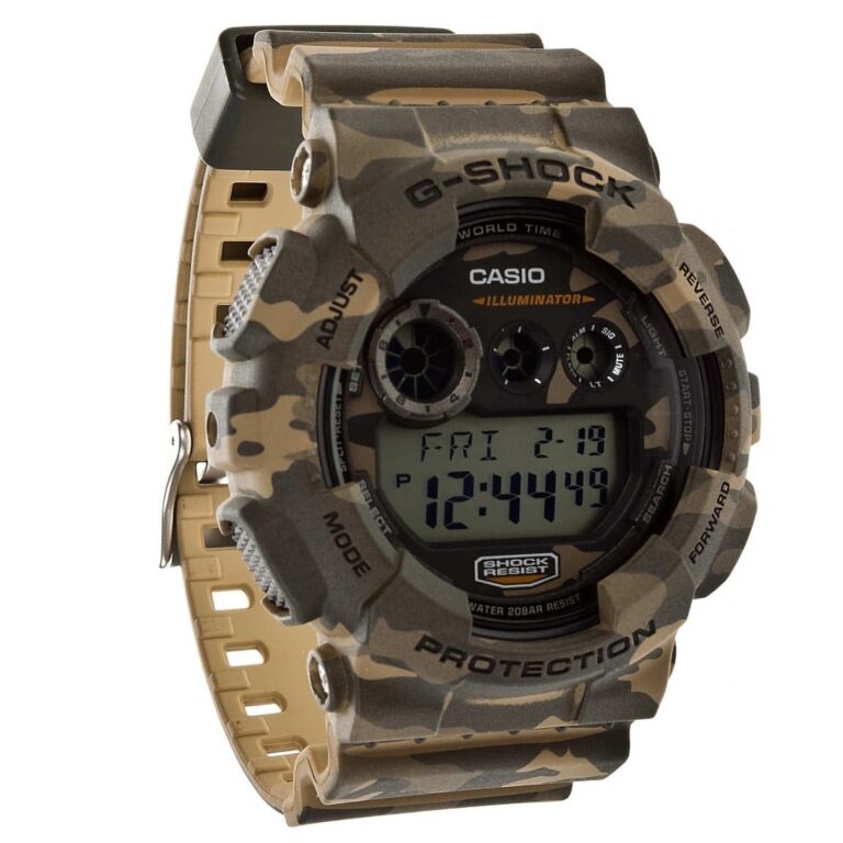 GD-120 Reloj  G-Shock de hombre correa de silicona