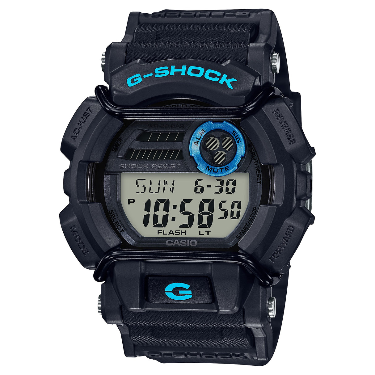 GD-400 Reloj G-shock para caballero pulsera de caucho