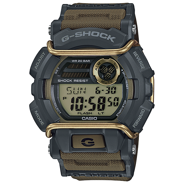 GD-400 Reloj G-shock para caballero pulsera de caucho