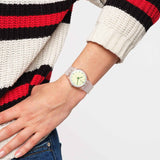 GE294 Reloj Swatch Swan Lake de dama banda de resina