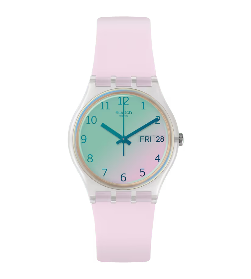 GE714 Reloj Swatch Análogo para Señorita Pulsera de Resina