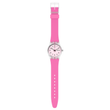 GE724 Reloj Swatch Rinse Repeat Pink de mujer correa de silicona