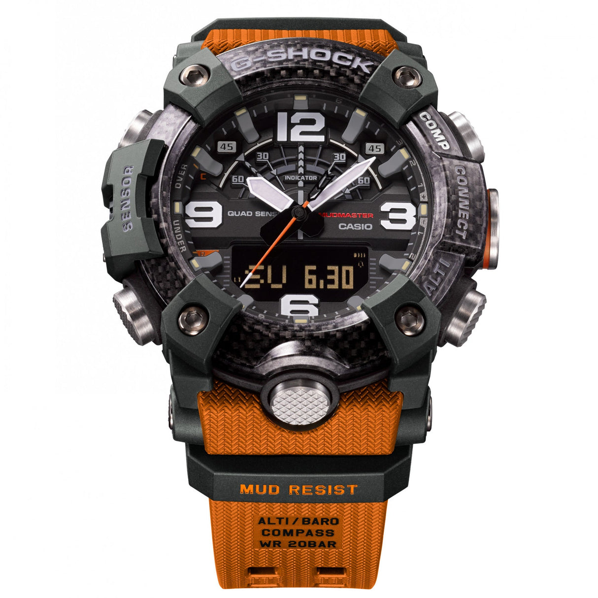 GG-B100 Reloj G-Shock Doble Hora para Hombre pulsera de Caucho