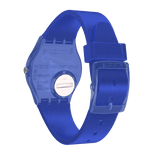 GL124 Reloj Swatch Blurry Blue de dama correa de caucho