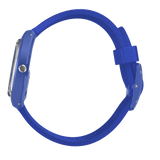 GL124 Reloj Swatch Blurry Blue de dama correa de caucho