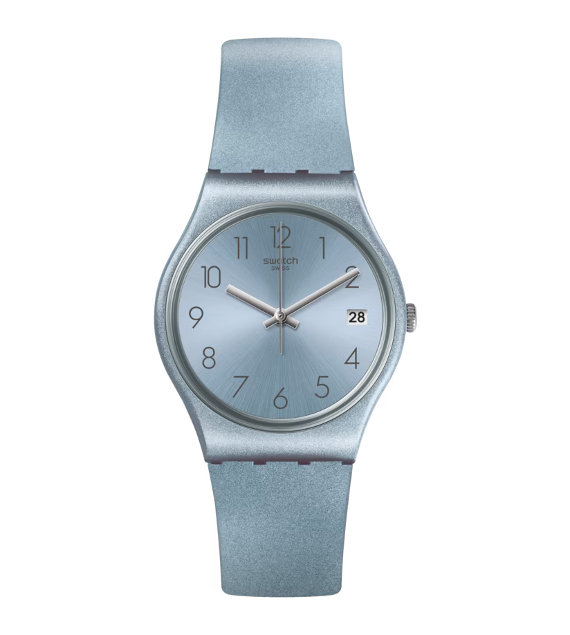 GL401 Reloj Swatch Análogo Unisex Correa de Caucho