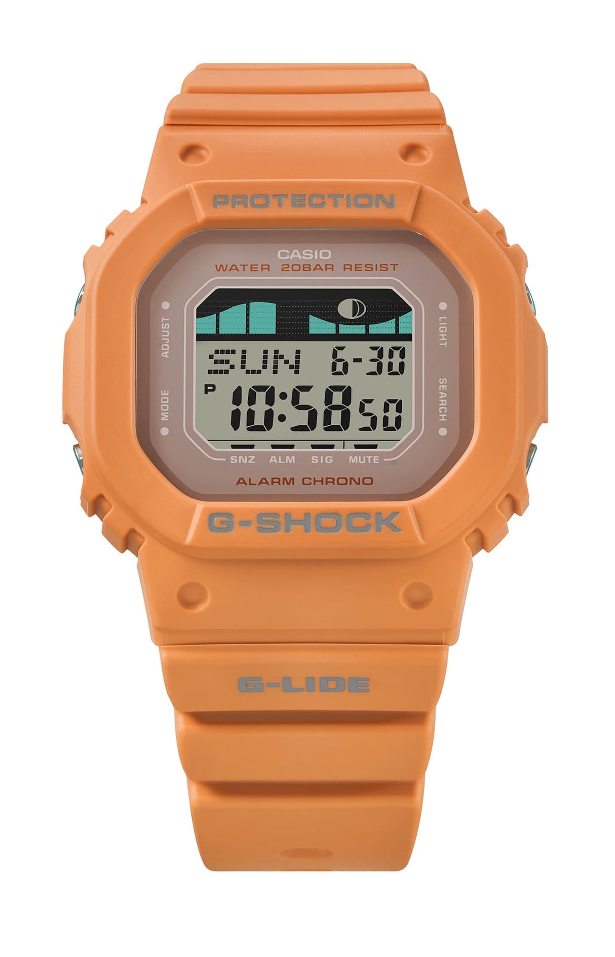 GLX-S5600 G-Shock Reloj Digital Pulsera de Caucho Unisex