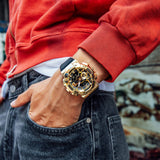 GM-110 Reloj G-Shock Pulsera de Caucho Unisex Doble hora