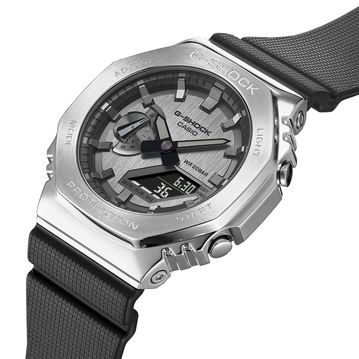 GM-2100 Reloj G-shock para caballero pulsera de caucho