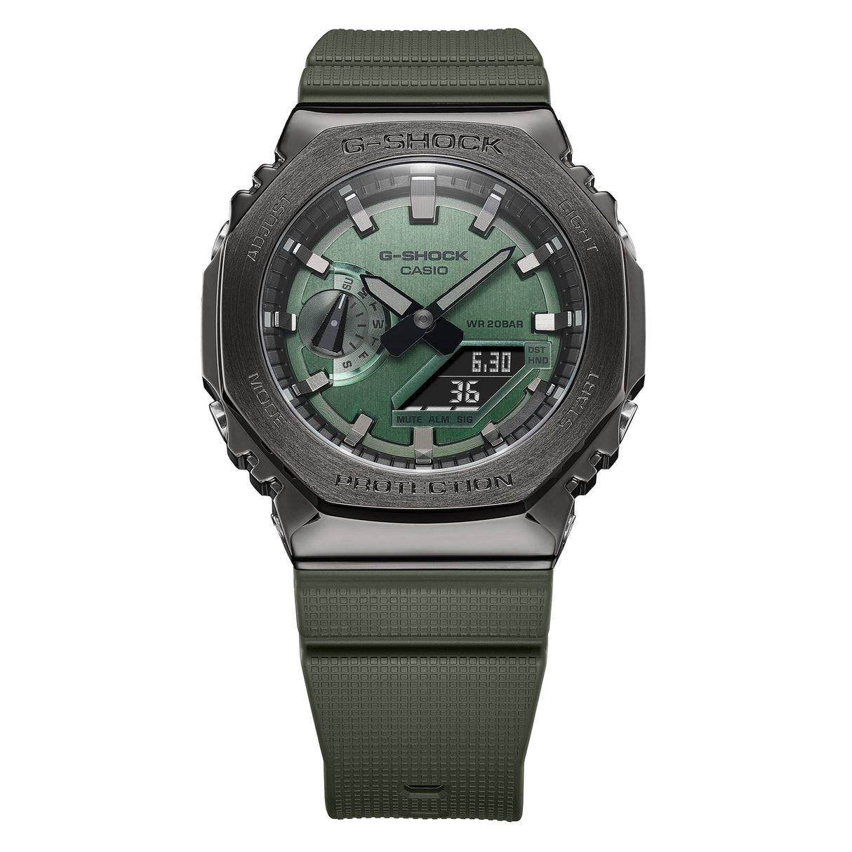 GM-2100 Reloj G-shock para caballero pulsera de caucho