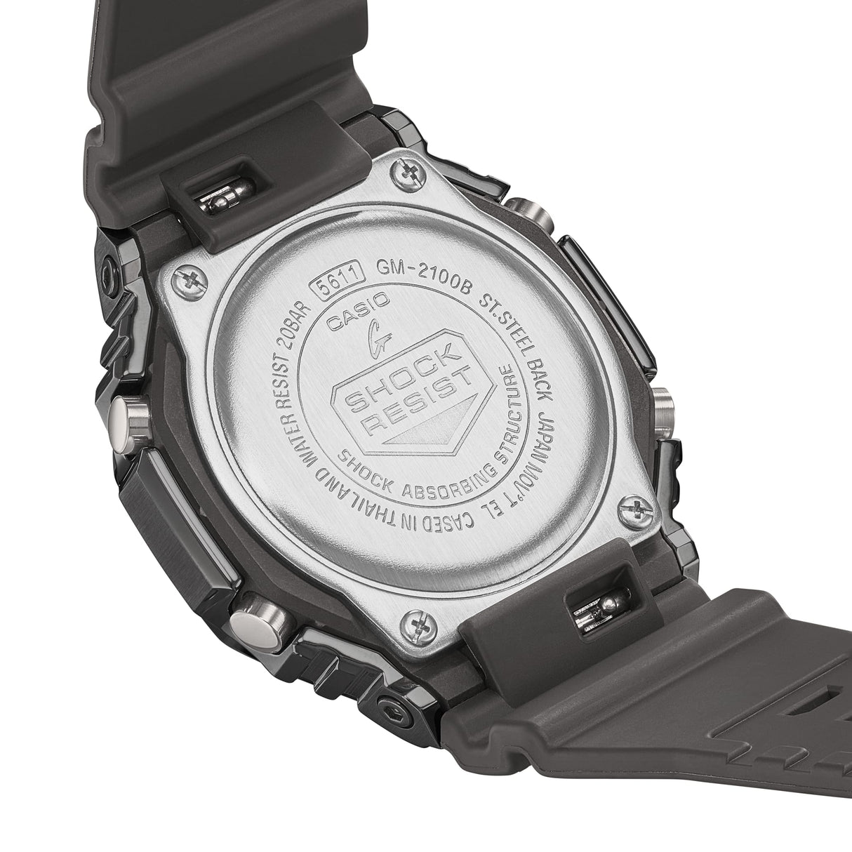 GM-2100 Reloj G-shock para caballero pulsera de caucho