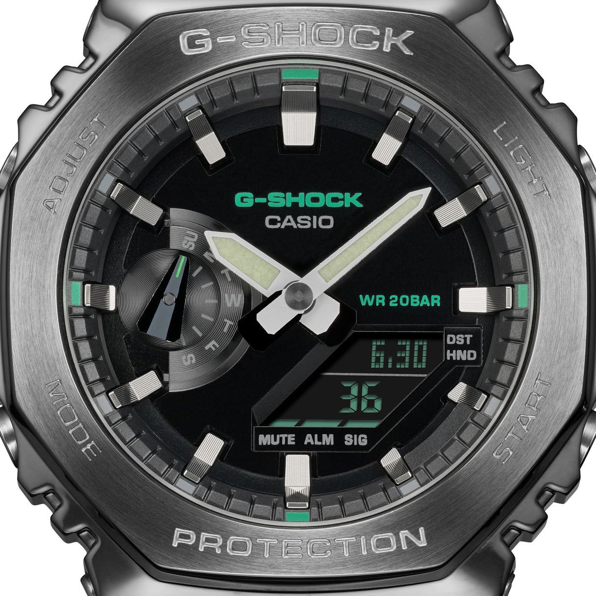 GM-2100 Reloj G-shock para caballero pulsera de Tela