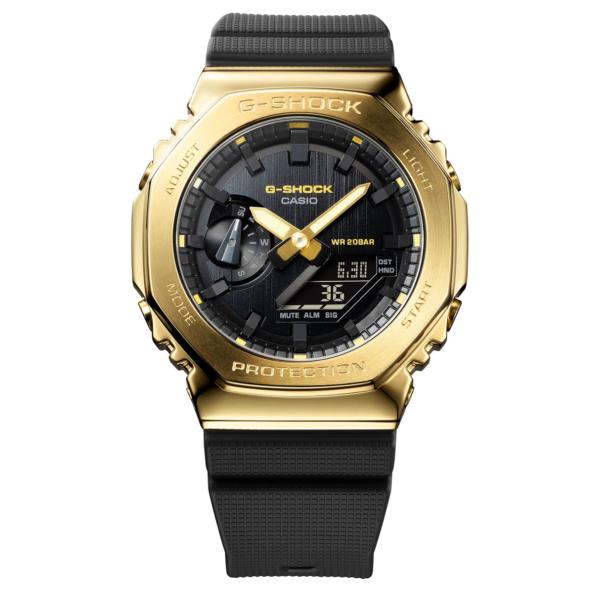 GM-2100 Reloj G-shock para caballero pulsera de caucho