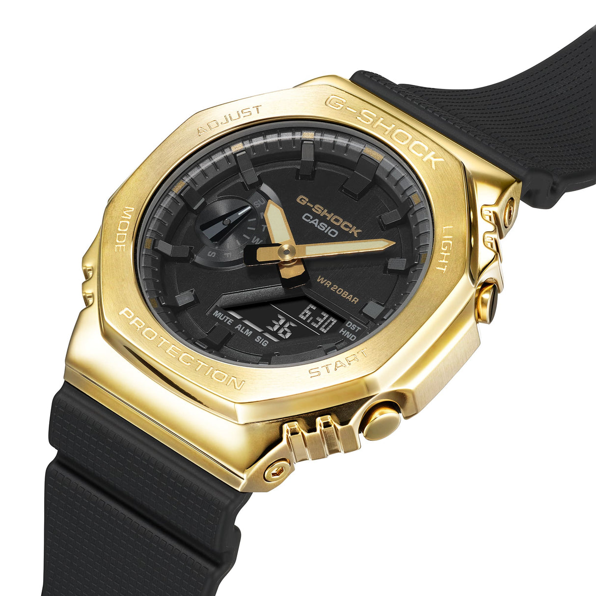 GM-2100 Reloj G-shock para caballero pulsera de caucho
