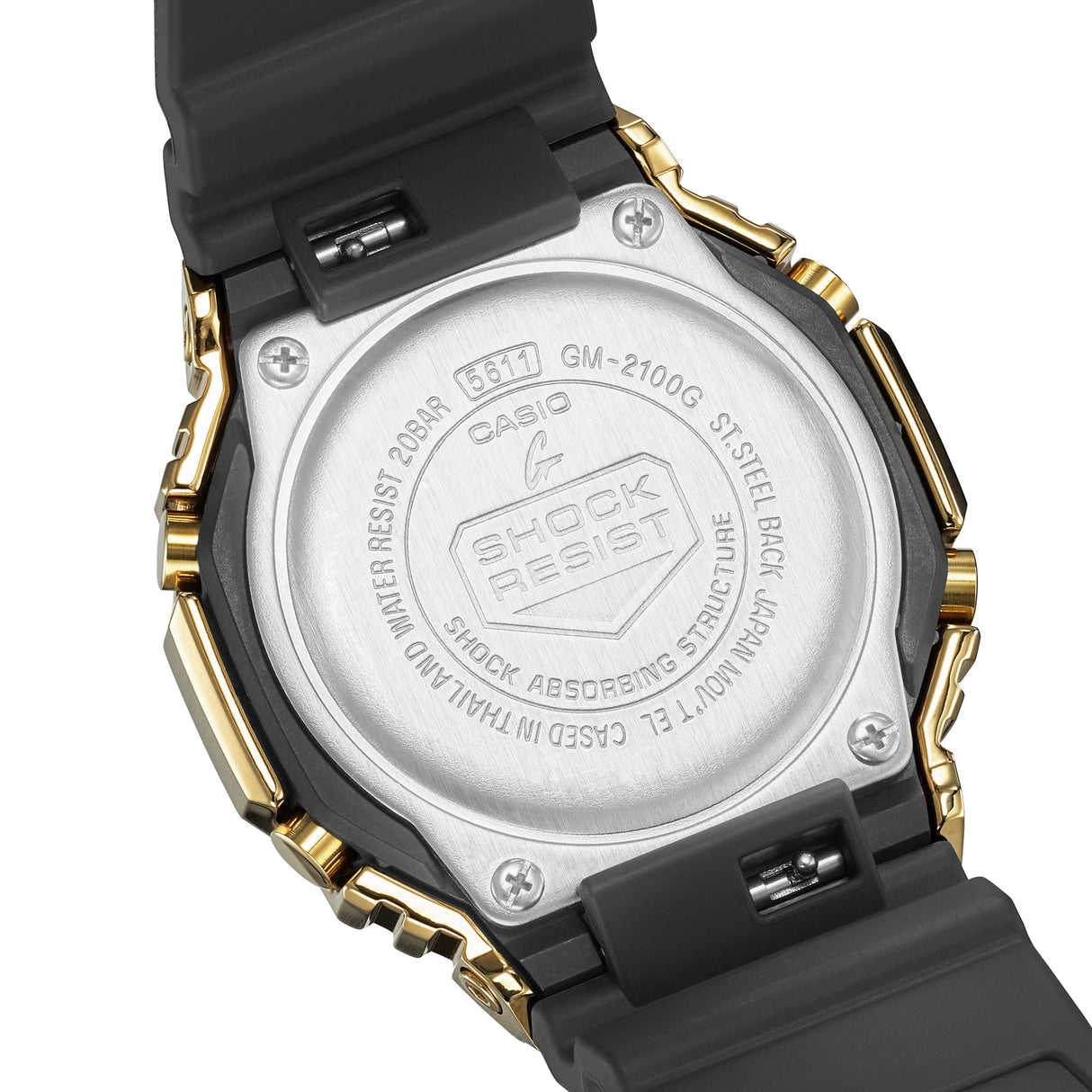GM-2100 Reloj G-shock para caballero pulsera de caucho