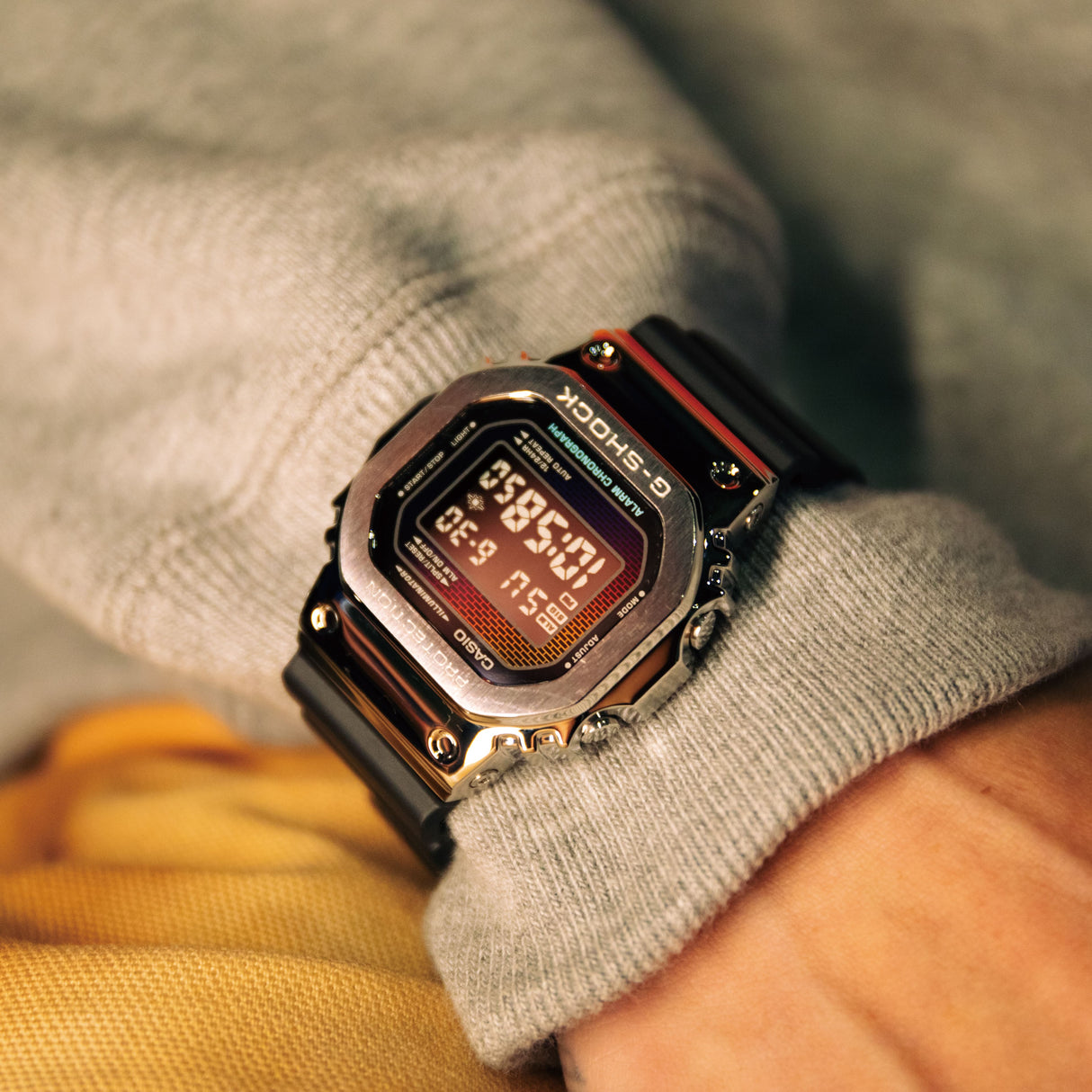 GM-5600 Reloj G-Shock Pulsera de Caucho para Hombre Digital