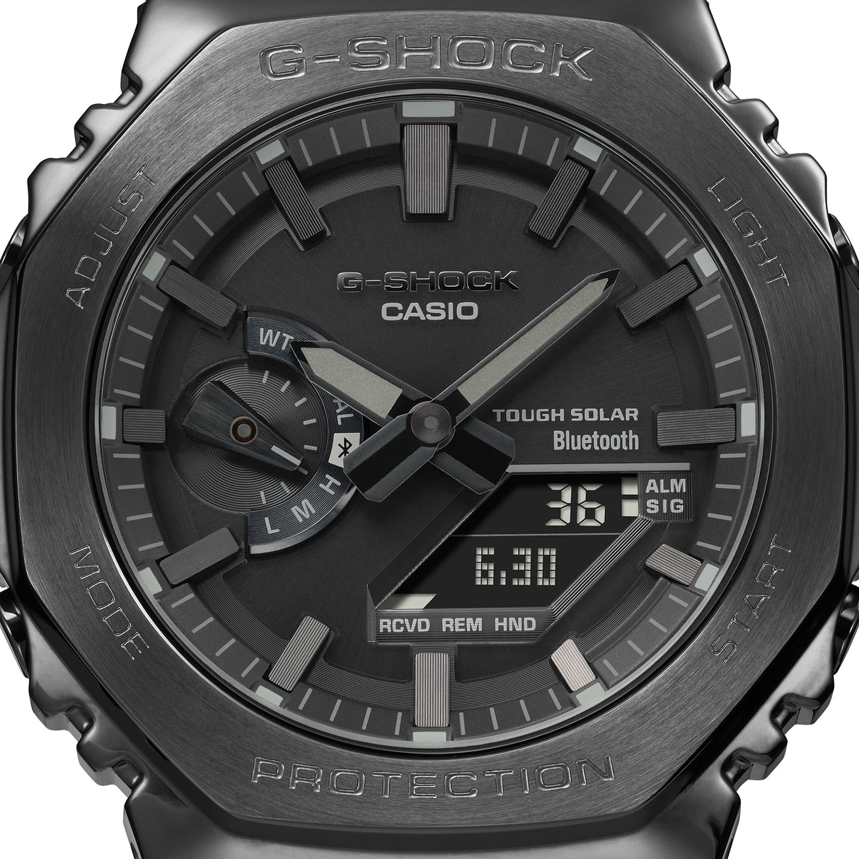 GM-B2100 Reloj G-Shock de hombre correa de metal bluetooth