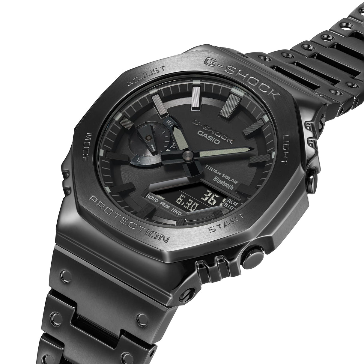 GM-B2100 Reloj G-Shock de hombre correa de metal bluetooth