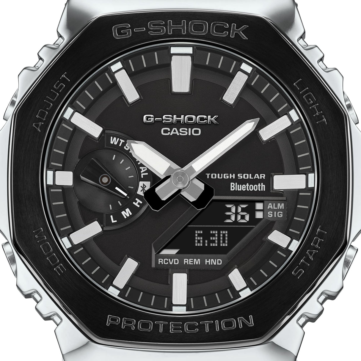 GM-B2100 Reloj G-Shock de hombre correa de metal bluetooth