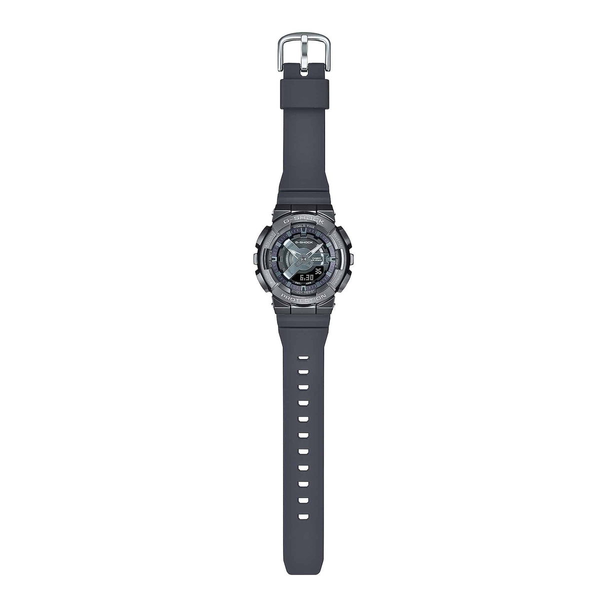 GM-S110 Reloj G-Shock Pulsera de Caucho Unisex Doble hora