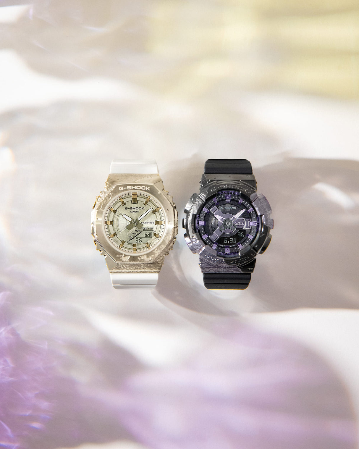 GM-S114 Reloj G-Shock de dama pulsera de caucho