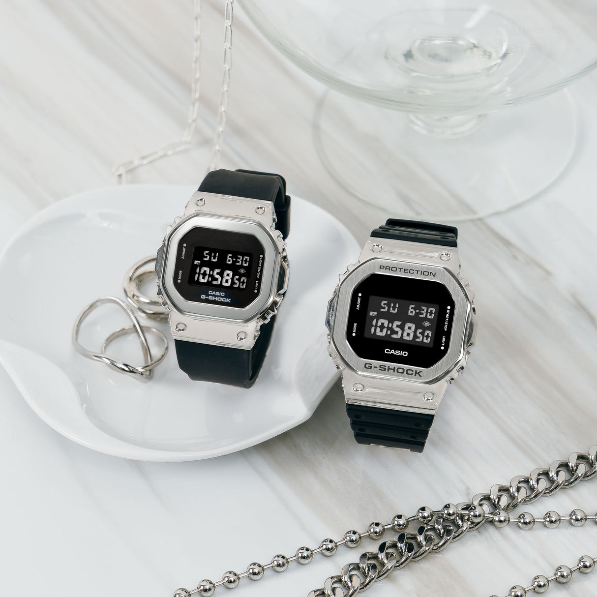 GM-S5600 Reloj G-Shock Pulsera de Caucho Unisex Digital