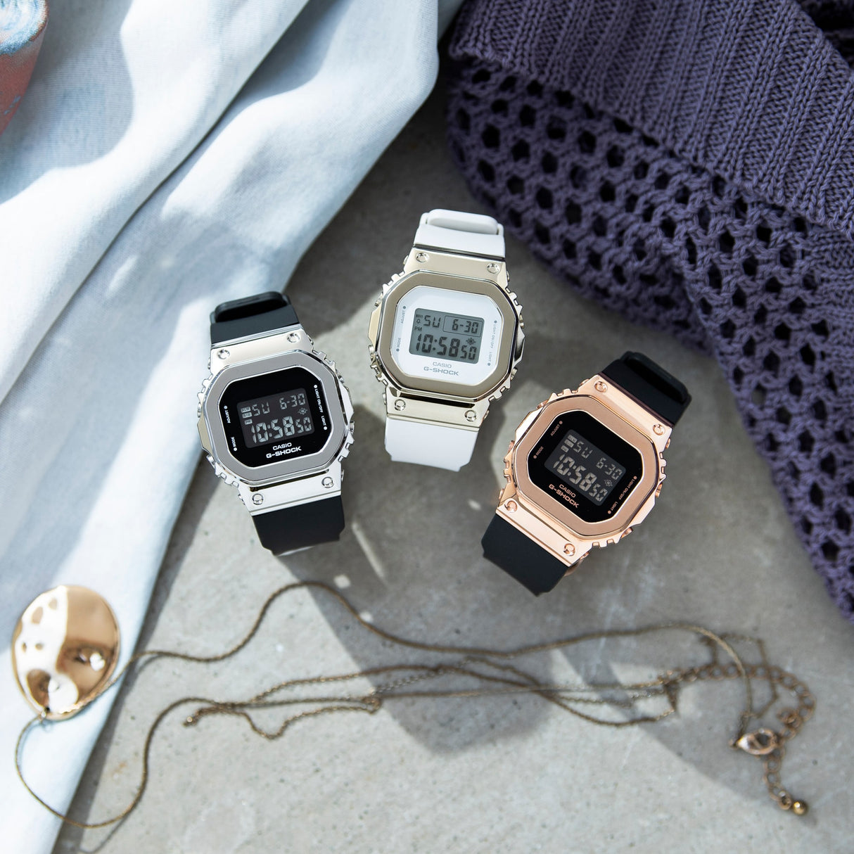 GM-S5600 Reloj G-Shock Pulsera de Caucho Unisex Digital